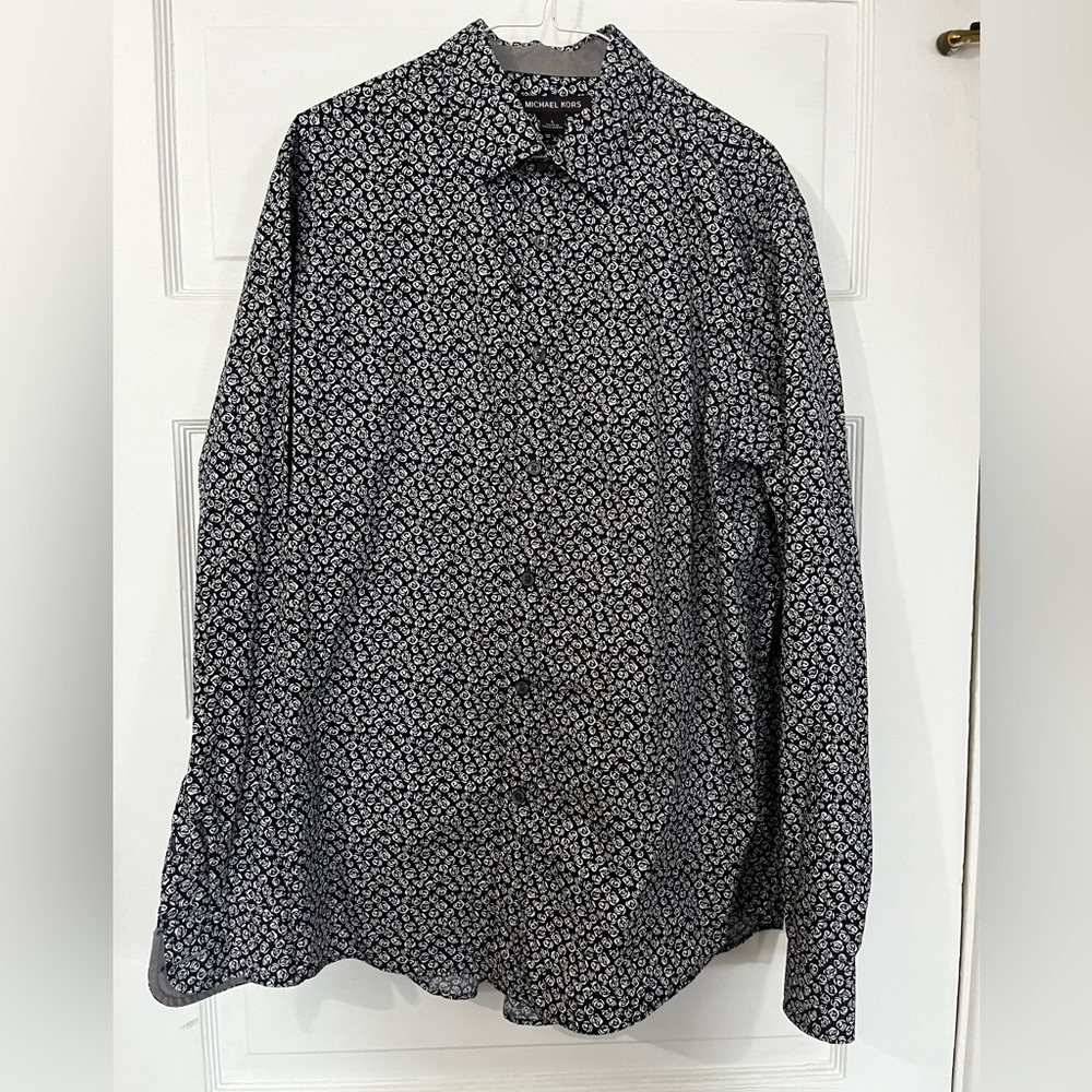 Michael Kors Men’s Button Down Dress Shirt